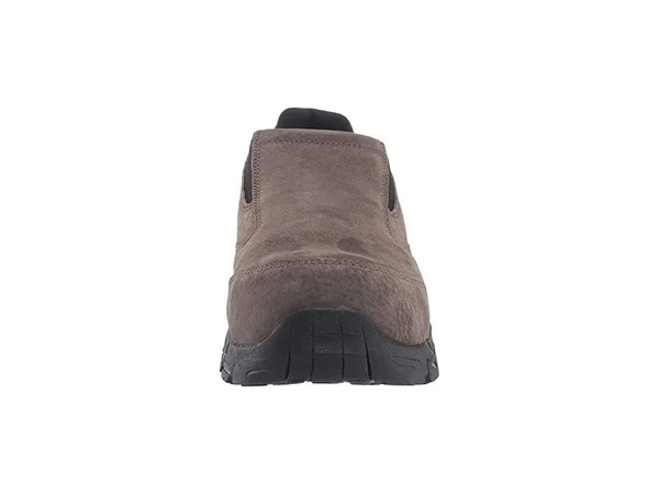 Carhartt Men's Lightweight Suede Slip-On Carbon Nano Toe Work Shoes, Brown