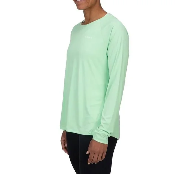 Simms Women's Solarflex Crewneck - Melon, XXL