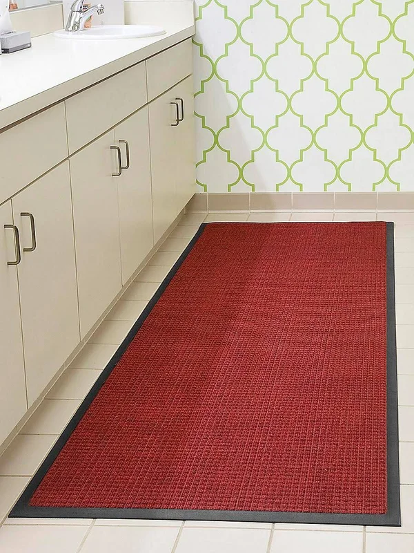Waterhog Carpet Mat - 3 x 8& - Red/Black - H-1995R