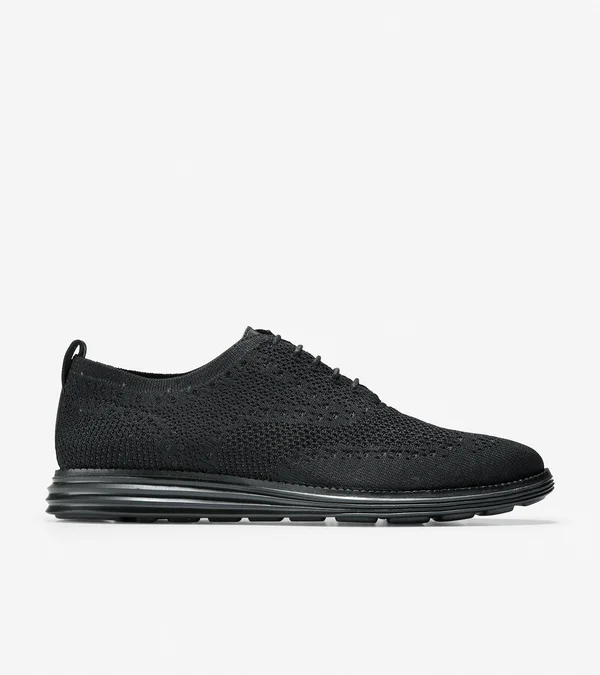 Cole Haan Original Grand Stitchlite Wingtip Oxford - Men's - Black