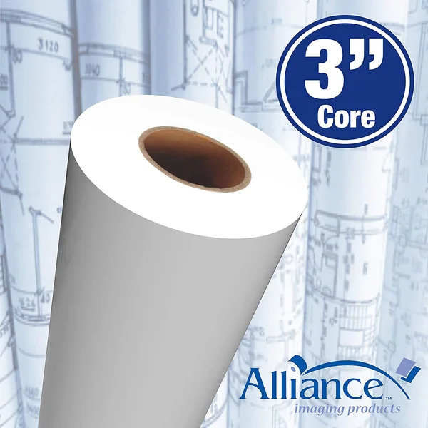 Alliance 30x22 x 500& Bond Engineering Rolls 20 lb, 92 Bright (2 Rolls)