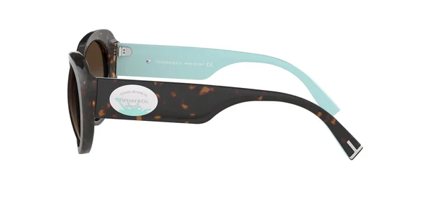 Tiffany TF4153 Havana - Brown Lens Sunglasses