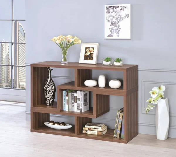 Coaster Bookcase - Walnut 802329