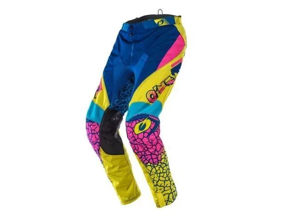 O&Neal Mayhem Lite Crackle 91 Pants - Yellow/White/Blue - 36
