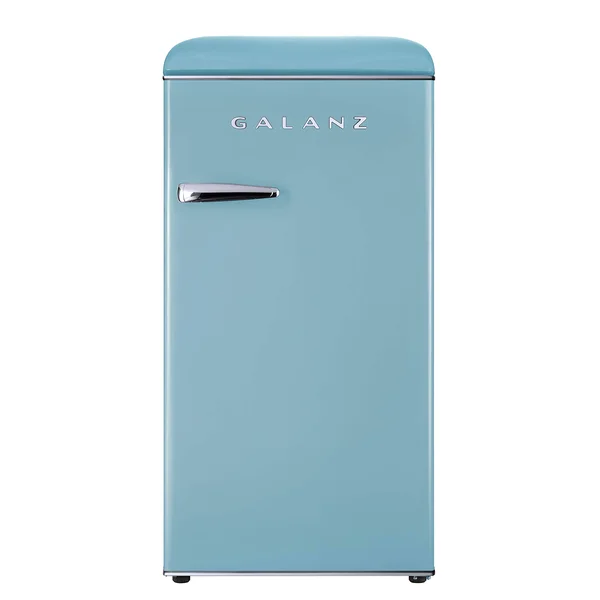 Galanz Glr33mber10 Retro Refrigerator - 3.3 Cu ft, Blue