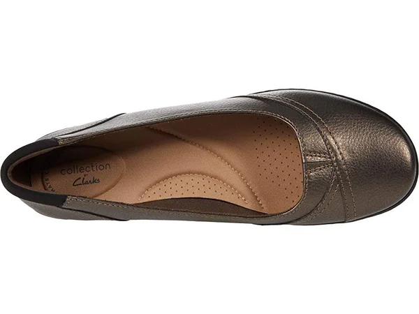 Clarks Cora Eliza 9 Women's Metallic