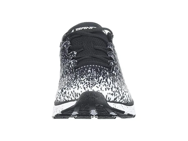 Under Armour Charged Bandit 3 Ombre Running Shoe - Men's White/Black