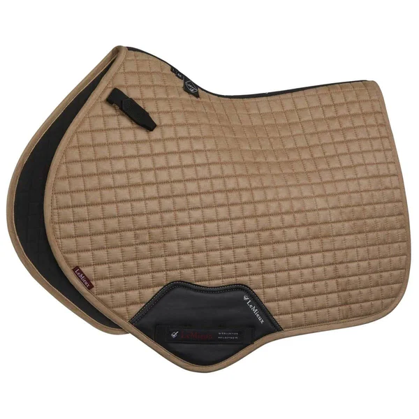 LeMieux Prosport Suede Close Contact Square Saddlecloth - Dijon