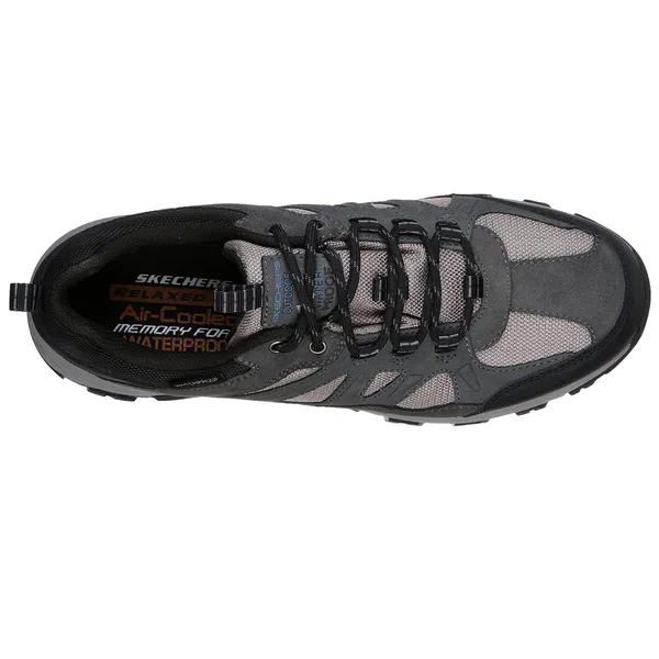 Skechers Men's Relaxed Fit Selmen Enago Hiking Shoe - Olive/Black