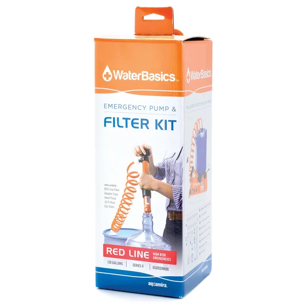 WaterBasics Emergency Pump and Filter Kit