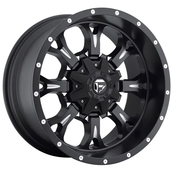 Fuel D517 Krank Matte Black Milled 20x12 5x5.5, 5x150 -44mm (D51720207047)