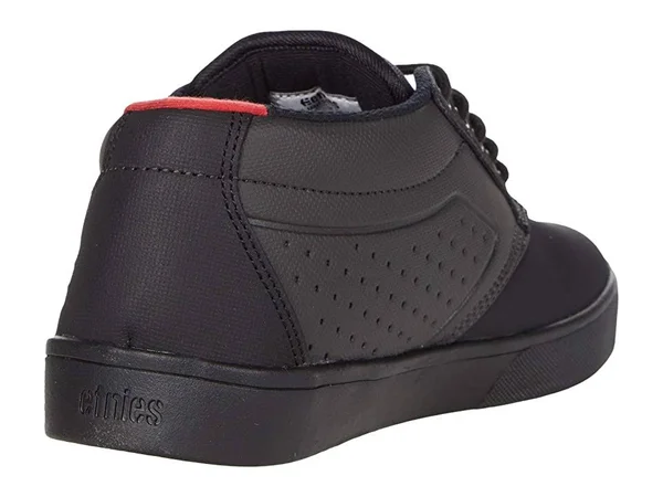 Etnies Jameson Mid Crank Shoes - Black/Dark Grey/Red - US 8