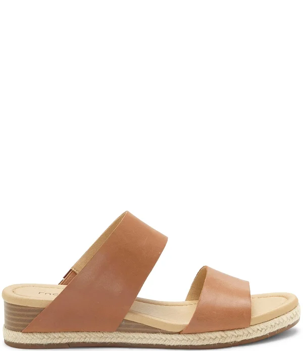 Women's Lucky Brand Wyntor Wedge Slide - Size: 7.5, White