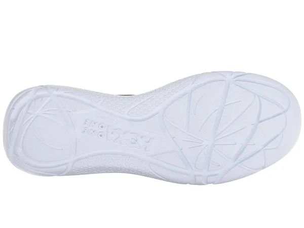 Hoka One One Men's Hupana Knit Jacquard Shoe - 8.5 - Black, White
