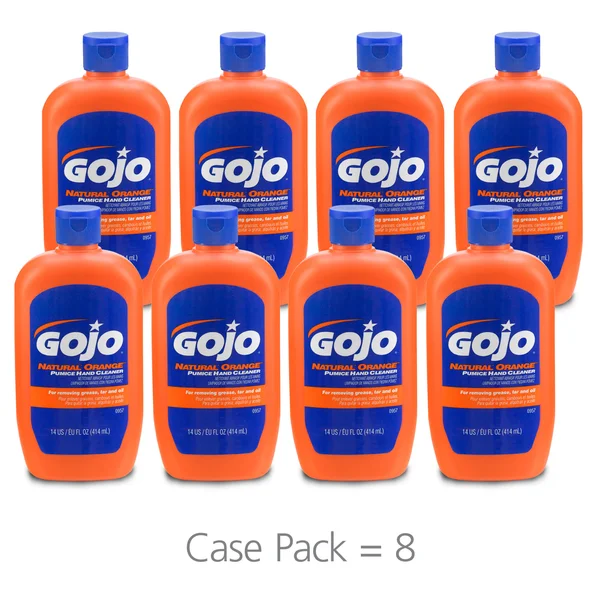 GOJO NATURAL ORANGE - Cleaner - pump jerrycan - 14 fl.oz (pack of 12)