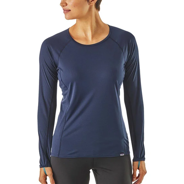 Patagonia Capilene Lightweight Baselayer Crew Neck Shirt, Navy Blue (45646) XL