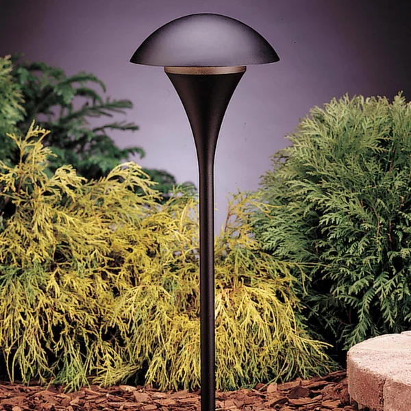 Kichler 15236BKT Eclipse Path & Spread 1-Light 120V, Textured Black