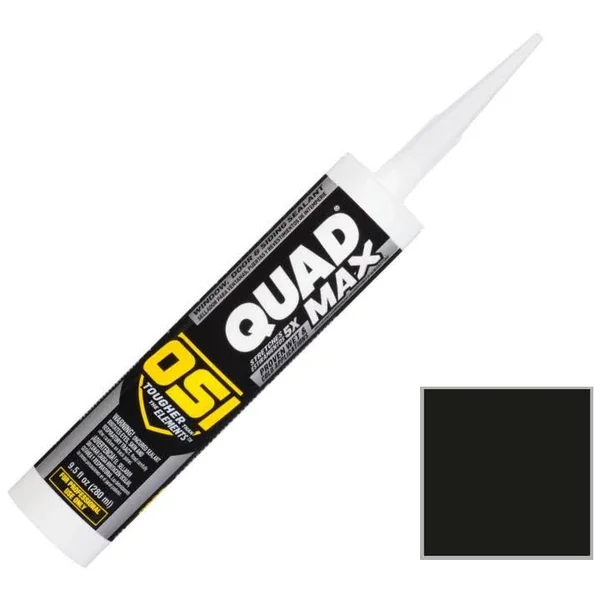OSI Quad Max 12-Pack 9.5-oz Brown 209 Paintable Advanced Sealant Caulk, 1868714