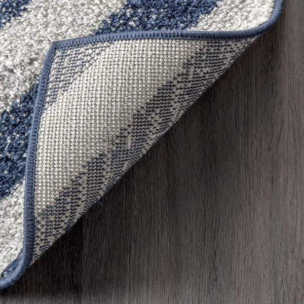 nuLOOM Zadie Geometric Area Rug - Blue, 8x10 ft