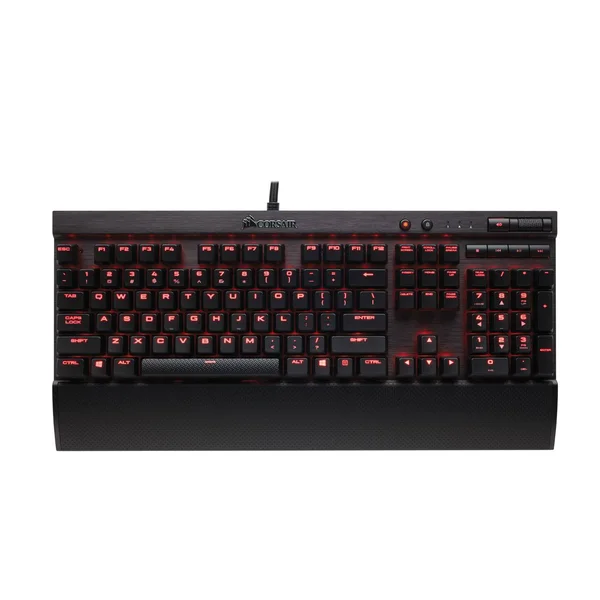 Corsair Gaming K70 LUX Mechanical Backlit LED Keyboard - Red/Black