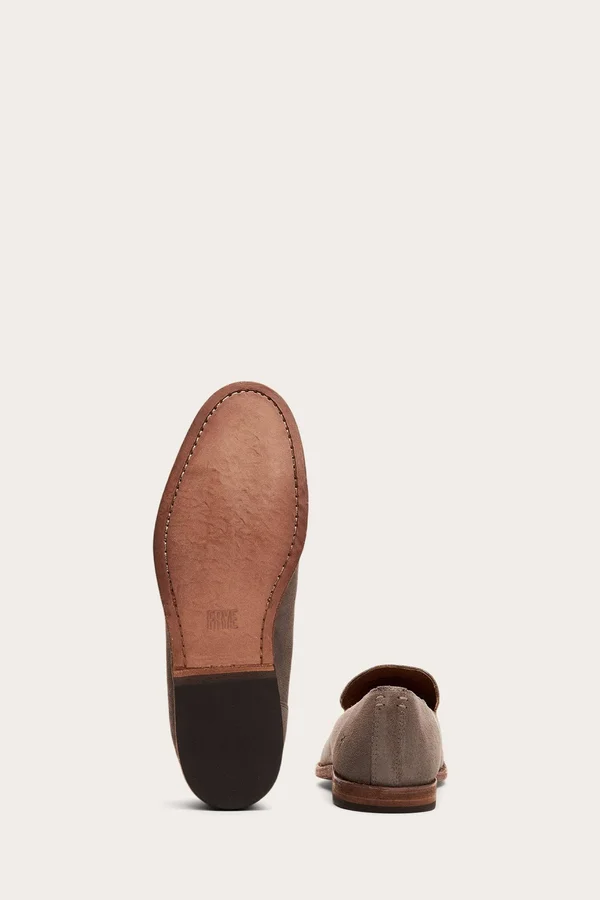 Frye Men's Chris Venetian Loafers - Stone - Size 8.5