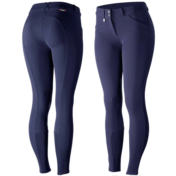 Horze Grand Prix Silicone Breeches- Ladies - Knee Patch