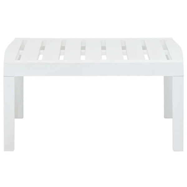 vidaXL Lounge Table Mocha 30.7x22x21.7x22x15x22 Plastic