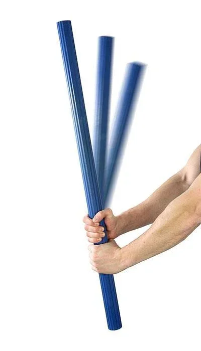 Cando Twist-Bend-Shake Flexible Exercise Bar - 36 inch - Red - Light
