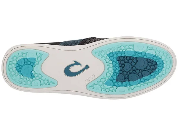 Olukai Hale&iwa Black/Teal, Women's, Size: 11