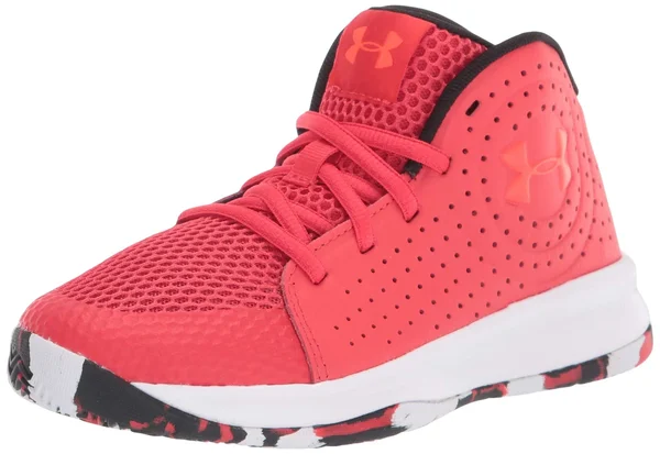 Under Armour Pre-School Jet 2019 Basketball Shoes - Red, 2.5