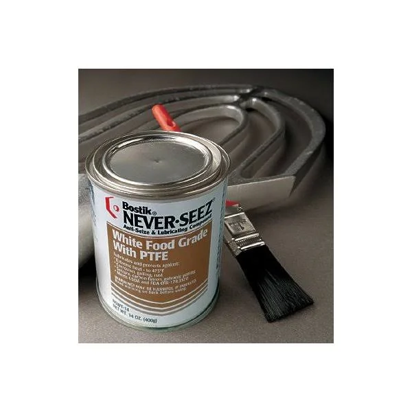 Never-Seez NSWT-14 White Food Grade Compound with PTFE - 14 oz.