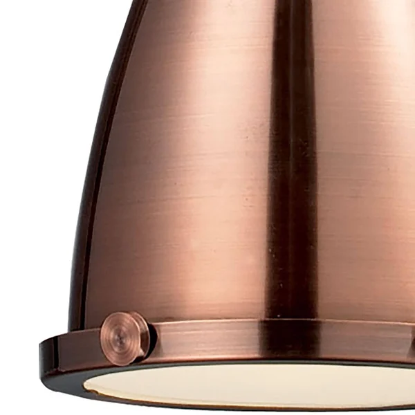 Elk Lighting 66149-1 Chadwick 1 Light Pendant in Antique Copper