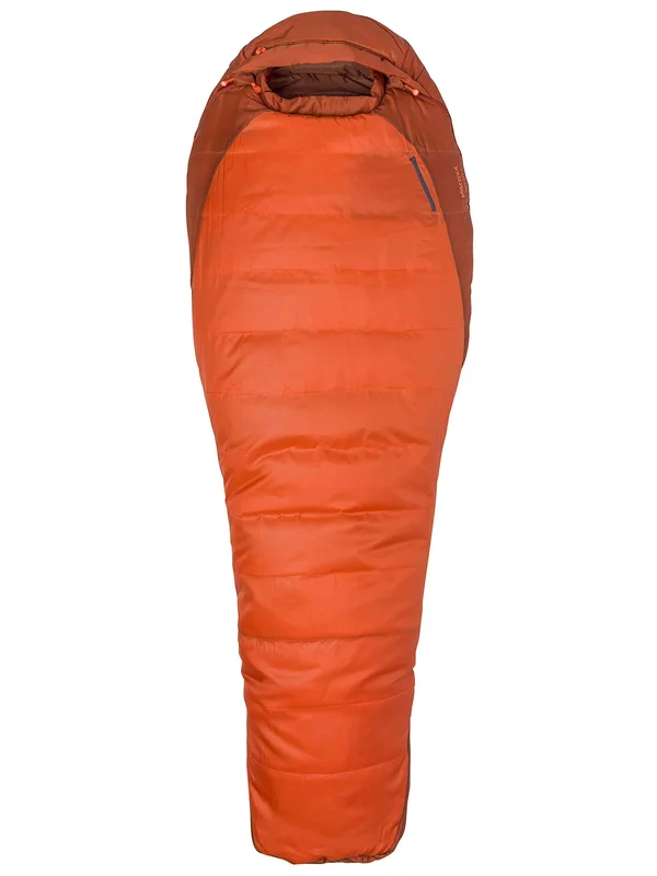 Marmot Trestles 0 Sleeping Bag - Orange Haze/Dark Rust
