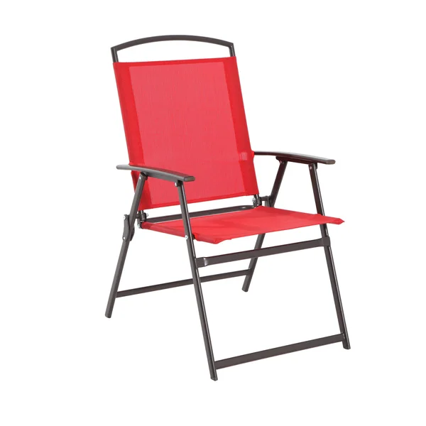 New! Outdoor Patio Furniture Dining Set 6 Piece Folding Red