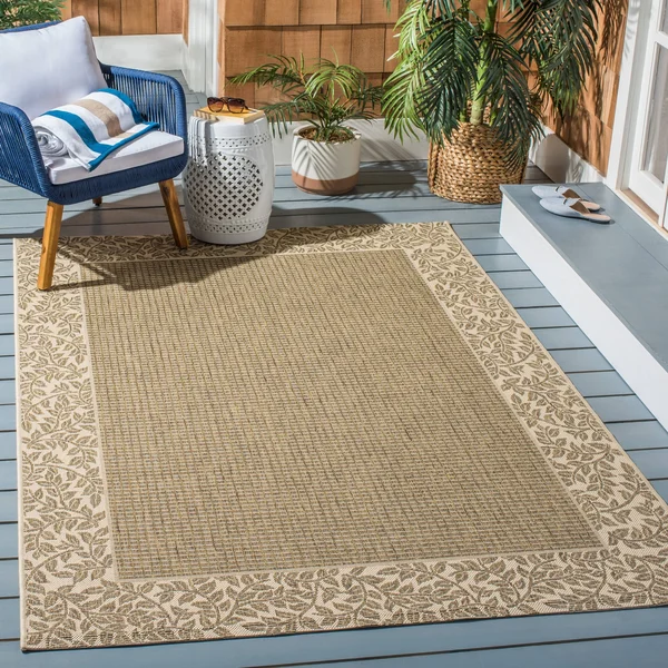 Safavieh Courtyard CY0727-3201 4&0x22 x 5&7x22 Natural - Terra Area Rug