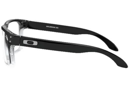 Oakley OX8156 Holbrook RX Eyeglasses - 815606 Polished Black Clear Fade