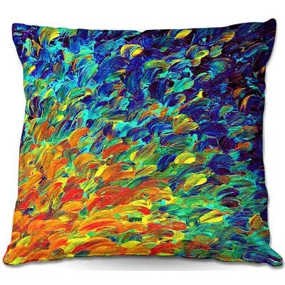 Couch Follow The Current Throw Pillow East Urban Home Size: 16x22 x 16x22