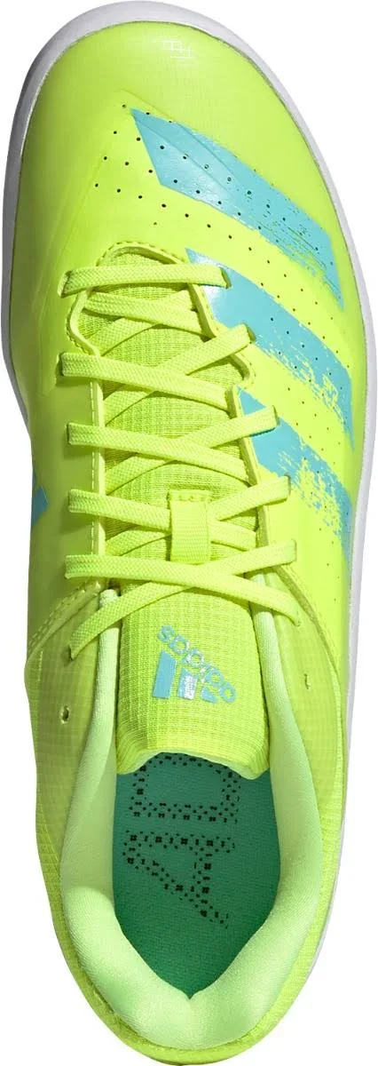 Adidas Throwstar Track and Field Spikes - Yellow - 10