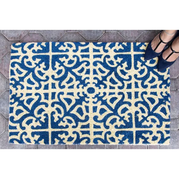 Entryways Parterre Handwoven Coconut Fiber Doormat