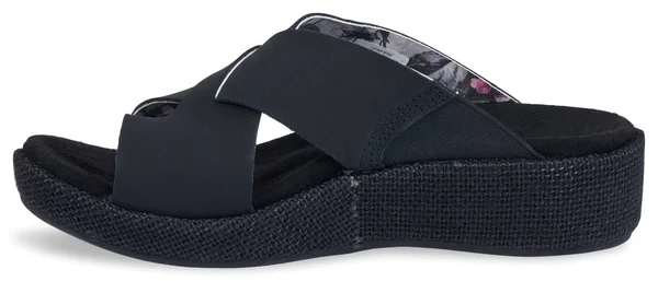Spenco Oasis Slide (Black) Women's Sandals