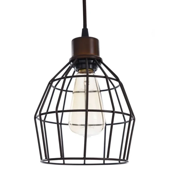 StyleCraft Steel Floor Lamp - Black