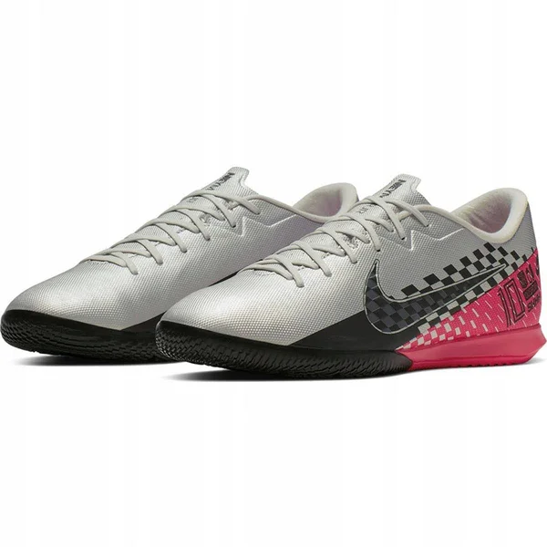 Nike Neymar Mercurial Vapor 13 Academy IC Soccer Shoes Chrome - 10