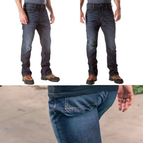5.11 Tactical Defender-Flex Straight Jeans - Dark Indigo - 74477-649-32-36
