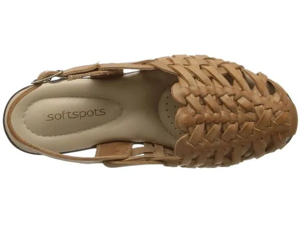 Softspots Tobago Sandal - 12 Wide - Natural