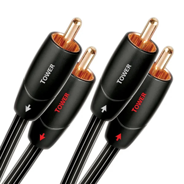 AudioQuest Tower 3M RCA Analog Audio Interconnect Cable