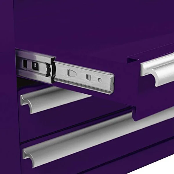 Viper Tool Storage 16-in 4-Drawer Tool/Salon Cart, Purple V1804pur