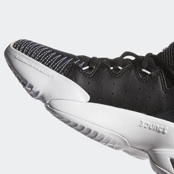 Adidas D.O.N. Issue #2 Shoes Core Black 7 Kids - Basketball Shoes