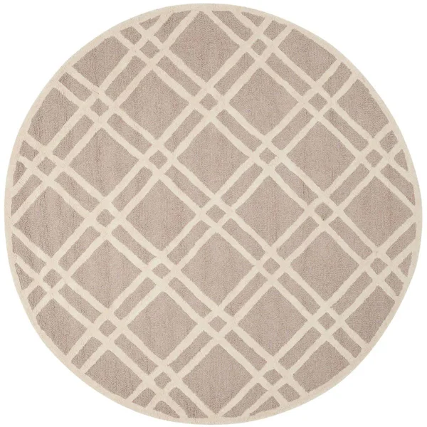 Safavieh Cambridge CAM142J Beige - Ivory Rug, 8&x 8& Square