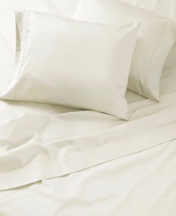 Welhome Cotton Sateen Sheet Set - Storm Cloud - Twin
