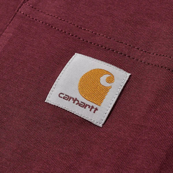 Carhartt WIP Pocket Tee Shiraz - Shiraz - Small - 100% Cotton - Men's